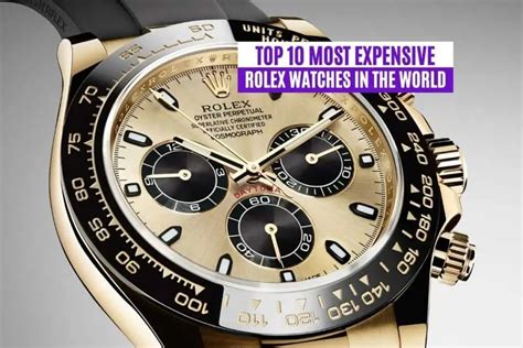 sector dorato rolex|17 Most Expensive Rolex Watches: The Ultimate List (Ranking).